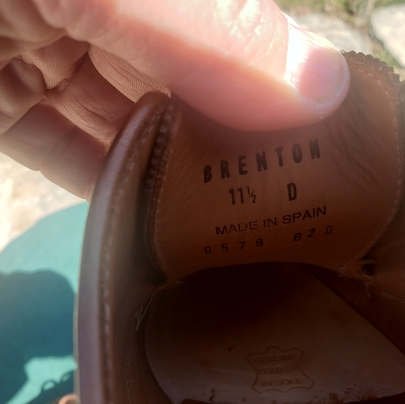 Polo Ralph Lauren Brenton brogues derbys dress shoes sz 11.5 D - Picture 13 of 15